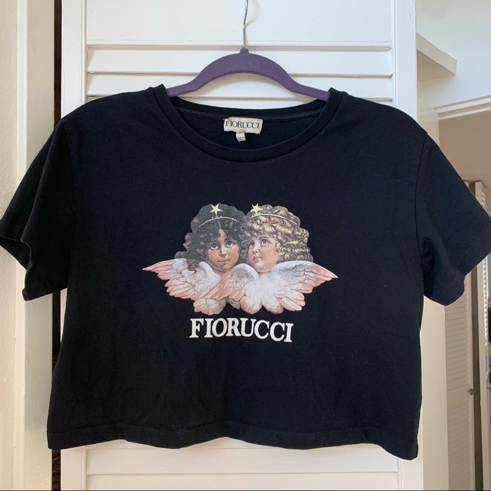 Fiorucci Angels Crop T-Shirt